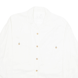 Womens Shirt White Long Sleeve L