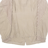 Womens Blouse Beige Long Sleeve M