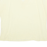 Womens Top Yellow V-Neck L