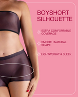 Lustrous Sheer Boyshort Tights