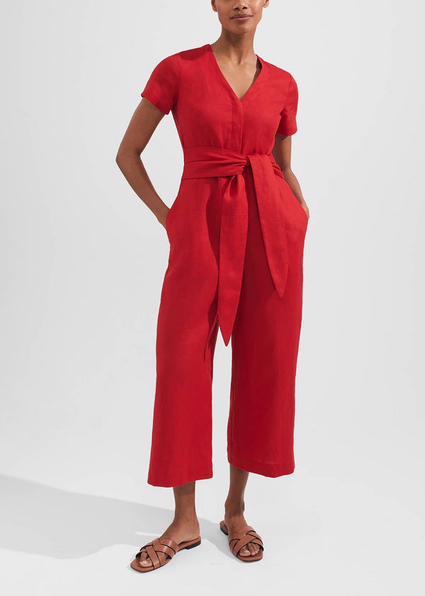 Aliya Jumpsuit 0123/5620/9094l00 Sangria-Red