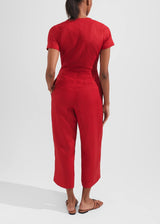 Aliya Jumpsuit 0123/5620/9094l00 Sangria-Red