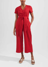 Aliya Jumpsuit 0123/5620/9094l00 Sangria-Red