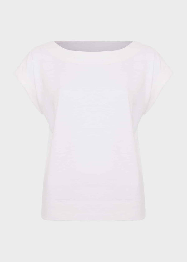 Alycia Slub T-shirt 0124/2767/1144l00 White