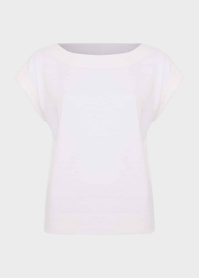 Alycia Slub T-shirt 0124/2767/1144l00 White