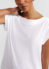 Alycia Slub T-shirt 0124/2767/1144l00 White