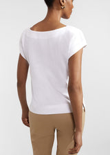 Alycia Slub T-shirt 0124/2767/1144l00 White