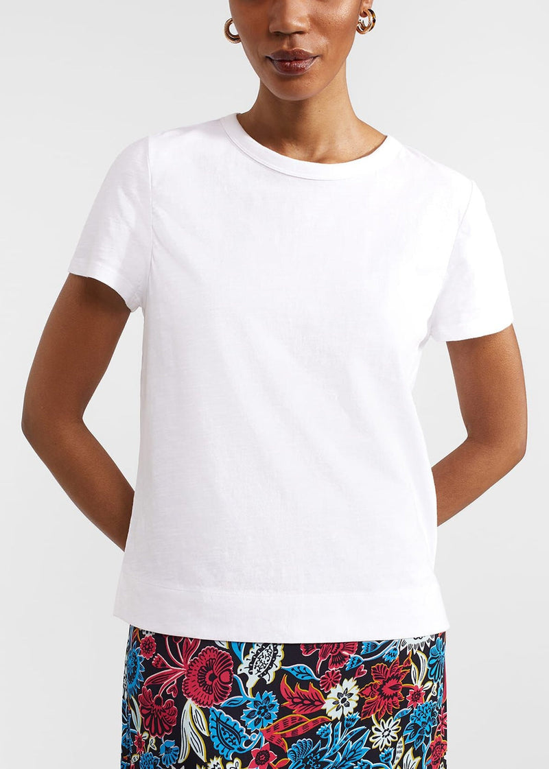 Adaline Slub T-shirt 0124/2926/1144l00 White