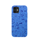 Electric Blue Hockey Postage iPhone 12/ iPhone 12 Pro Case