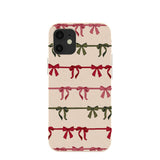 Seashell Holiday Bows iPhone 12 Mini Case