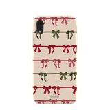 Seashell Holiday Bows iPhone XR Case