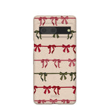 Seashell Holiday Bows Google Pixel 7 Case