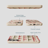 Seashell Holiday Bows Samsung Galaxy S25 Case