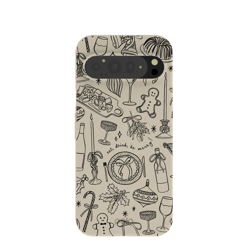 London Fog Holiday Dinner Party Google Pixel 9 Pro XL Case