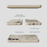 London Fog Holiday Dinner Party Samsung Galaxy S25 Case