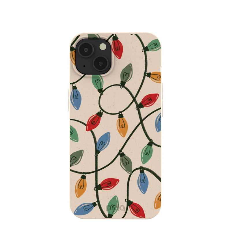 Seashell Holiday Lights iPhone 13 Case