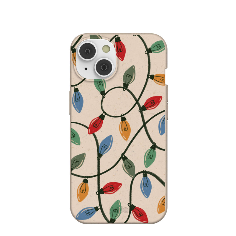 Seashell Holiday Lights iPhone 14/16e Case