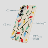 Seashell Holiday Lights Samsung Galaxy S25+(Plus) Case