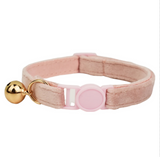 Anypet Small Baby Pink Cat Collar with Safety Buckle, Bell & Durable Adjustable Strap – Stylish Comfortable Pet Accessory for Cats