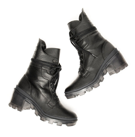 Hudson Vegan Chunky Combat Boot