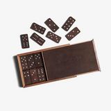 Handcrafted Leather Domino Set