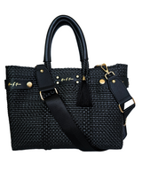 Mini Less Pollution Convertible Crossbody Bag -Luxury Black