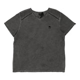 Harley Davidson V-neck T-Shirt - 2XL Grey Cotton