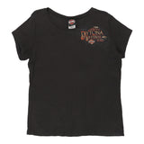 Daytona Beach, Florida Harley Davidson T-Shirt - XL Black Cotton
