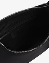 hyer goods recycled leather hobo shoulder bag black#color_black