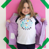 Organic Cotton Girl Shirts - Long Sleeve Tee 2 Pack