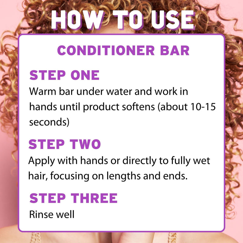 Hydrating Conditioner Bar - Coconut Vanilla