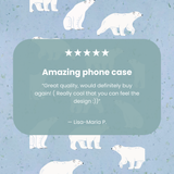 Powder Blue Ice Bears iPhone 12 Pro Max Case
