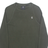 G-STAR RAW Mens Sweatshirt Green XS