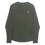 G-STAR RAW Mens Sweatshirt Green XS
