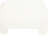 NIKE Cropped Womens Sweatshirt Cream L