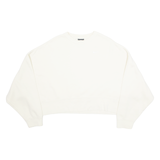 NIKE Cropped Womens Sweatshirt Cream L