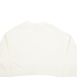 NIKE Cropped Womens Sweatshirt Cream L