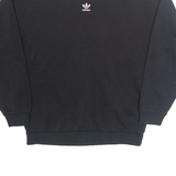 ADIDAS Womens Sweatshirt Black UK 6