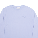 FILA Womens Sweatshirt Purple XL