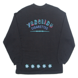 SWITCHER Yodelidu Cigarettes Womens Sweatshirt Black M