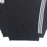 ADIDAS Mens Sweatshirt Black XS