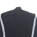 ADIDAS Womens Sweatshirt Black 1/4 Zip UK 12