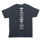 GILDAN Metal Scar Festival Mens Band T-Shirt Black Crew Neck L