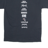 GILDAN Metal Scar Festival Mens Band T-Shirt Black Crew Neck L