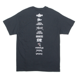 GILDAN Metal Scar Festival Mens Band T-Shirt Black Crew Neck L
