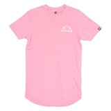 ELLESSE Womens T-Shirt Pink Crew Neck XS