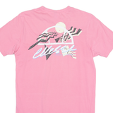 ELLESSE Womens T-Shirt Pink Crew Neck XS