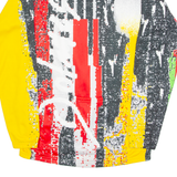 SANTINI Cycling Full Zip Mens Jersey Black Long Sleeve High Neck XL