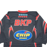 INTER HOCKEY BKP Keeper Mens Jersey Black Long Sleeve USA V-Neck XL
