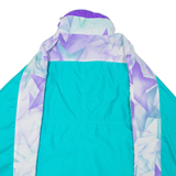 Womens Pullover Jacket Blue Colourblock XL